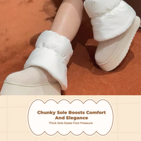 Winter Socks, Thick Leg Warmers for Women, Outdoor Activities, Khaki, Warm