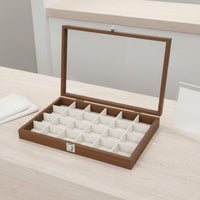 Wooden Jewelry Box Multiple Compartments Compartment Jewelry Box for Dresser