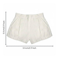 1/6 Scale Figure Shorts High-Waist Design 12 Inch Doll Shorts for Hobbyists