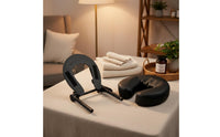 Ergonomic Design U-Shaped Headrest Pillow and Bracket Long-Lasting Construction Adjustable Massage Face Cradle Easy to Install for Salon