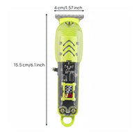 Transparent Hair Clipper Guide Combs Grooming Tool USB Charging