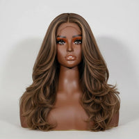 Black Female Mannequin Head Easy to Clean Female Bust Mannequin for Salon Owners