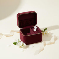 Jade Bangle Case Scratch Protection Velvet Bangle Box Organized Compartments