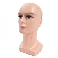 Mannequin Head Display Form Smooth Surface Hairpiece Display Head Easy to Use