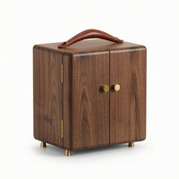 Jewelry Cabinet with Side Doors Portable Jewelry Armoire with Drawers Furniture for Dresser