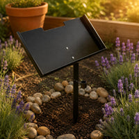 Memorial Marker Stand Matte Finish Plaque Holder Stand Butterfly Screws Grave Marker Stake for Outdoor