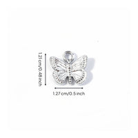 Butterfly Charm Miniature Design Small Butterfly Charm Versatile Use