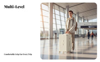 Hard Shell Suitcase Flexible Dividers Trolley Case Wet/Dry Separation