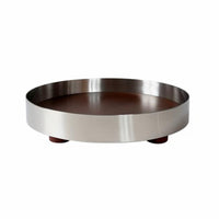 Stainless Steel Tray Easy to Clean Desktop Jewelry Tray Table Accessory