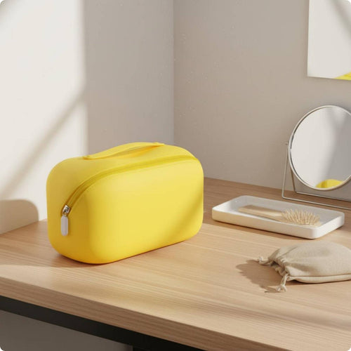 Silicone Makeup Bag Large Capacity Personal Accessory Easy to Clean