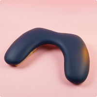 Folding Nail Art Hand Pillow Support Structure Wood and Leather Hand Pillow Space Saving Beauty Accessory