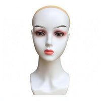 Mannequin Head Display Form Smooth Surface Hairpiece Display Head Easy to Use