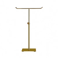 T-Shaped Display Stand Square Base Tabletop Handbag Holder Stable