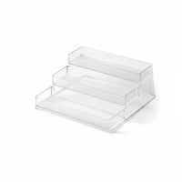 Floating Cosmetic Holder Space-Saving Clear Wall Mounted Organizer for Dorm Room