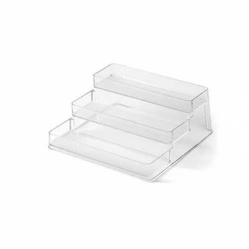 Floating Cosmetic Holder Space-Saving Clear Wall Mounted Organizer for Dorm Room