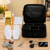 Carrying Case with Foam Dividers Adjustable Jewelry Testing Kit Comprehensive