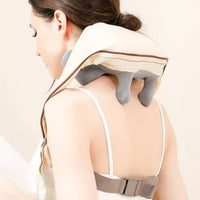 Neck Massager Padded Wearable Neck Massager Rechargeable
