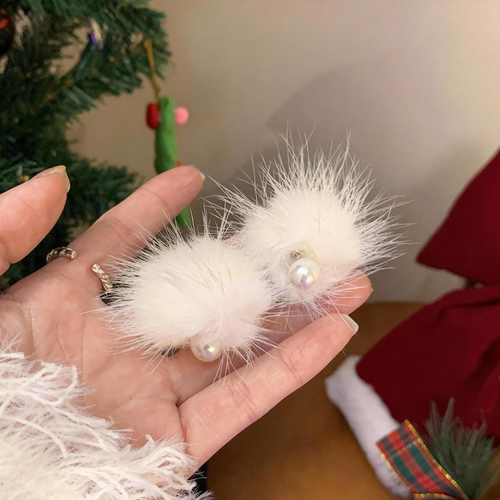 Ice Crystal Headband, Plush, Winter, Christmas, Sparkling