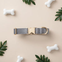 Engraved Metal Buckle Collar Customizable Pet Accessory Long-Lasting