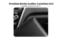 Soft Feel Case Blocking men's Document Holder for Professionals, Commuters