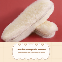 Comfort Insoles, Wool Inserts, Warm, Full Length