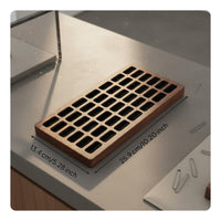 Wooden Band Display Tray Space Saving Wooden Band Tray Stackable for Boutique