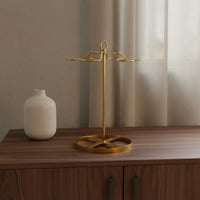 Golden Deer Wine Glass Rack Space Saving Rotating Wine Glass Holder