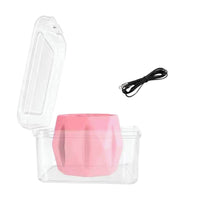 Facial Jaw Exerciser Ball Multi-Layer Faceted Silicone Jaw Exerciser Hollow