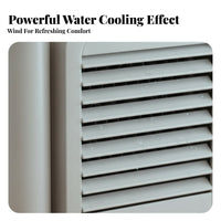 Low Noise Operation USB Water Cooling Fan Humidifies Mini Desk Air Cooler 3 Wind Speeds for Office Workers, Students, Dorm Room, Bedroom