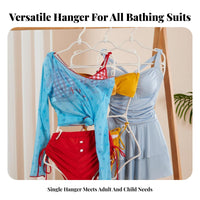 Anti-Deformation Swimsuit Hanger Quick-Drying Swimsuit Display Hanger Multifunctional for Children, Retailers, Boutiques, Swimming Pools