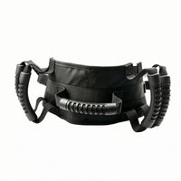 Therapeutic Transfer Belt Encircling Multiple Handholds Gait Belt Strapping Equipment for Individuals with Limited Mobility, Rehabilitation