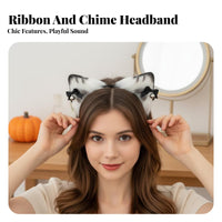 soft creature audio accessory Hairband with tinkling chimes soft audio accessorys headwaudio accessoryband Cute Appaudio accessoryance