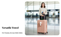 Rigid-shell hand luggage Combination Lock Rigid-shell hand luggage for Vacationers