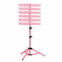 Hair Extension Tripod Stand Easy to Assemble Salon Equipment Detachable Tray