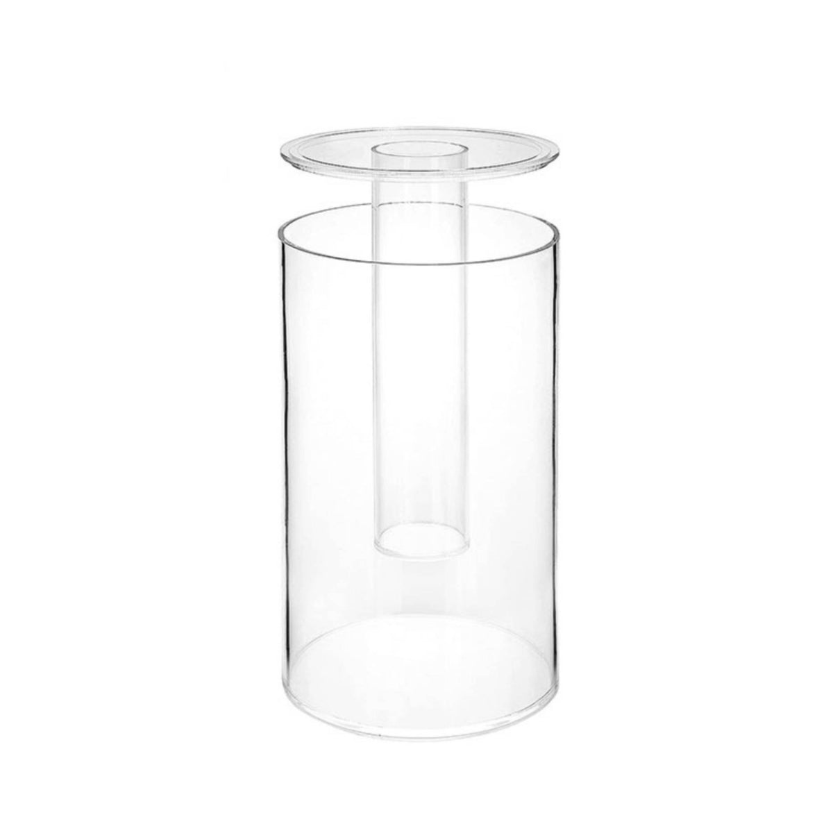Acrylic Hair Accessory Holder Smooth Edge Acrylic Headband Holder Sturdy Structure Clear Headband Organizer