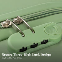 Stylish Design Lightweight Trolley Case Telescoping Handle Small Travel Suitcase Sturdy for Women, Men, Vacation, Vacations, Business Trip