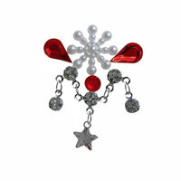 Forehead Sticker, Kids Tassel Crystal, 3D Face Decor, Performance, Ancient Style