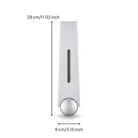 Space Saving Single-Cup Bathroom Accessory No Soap Dispenser for Shower