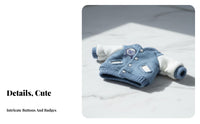 OB11 Doll Outfit Gift OB11 Doll Athletic Jacket Snap Button Closure Miniature Baseball Jacket for Display