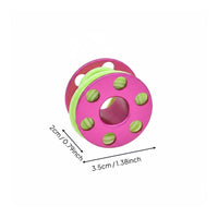 Mini SMB Keychain Long-Lasting Underwater Diving Marker Buoy High Visibility