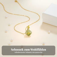 Blossom Flower Necklace Elegant Design Flower Shape Necklace Gift Box Included