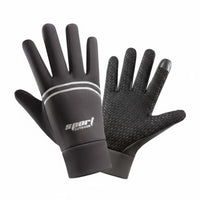 Thermal Cycling Gloves Adjustable Windproof Cycling Gloves Flexible Fit Water Resistant for Cyclists, Motorcycling, Cold Weather