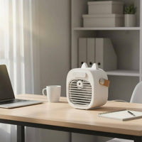 Desktop Misting Fan 3 Speed Settings Portable Water Cooling Fan for Dorm Room