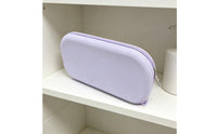 Silicone Zip Pouch Large Capacity Waterproof Cosmetic Case Easy to Clean