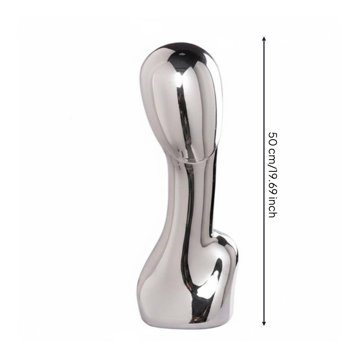 Plastic Mannequin Head Versatile Display Head Even Surface for Shop Window