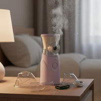 Portable Mesh Fine Mist Particles Handheld High-Frequency Inhaler Compact