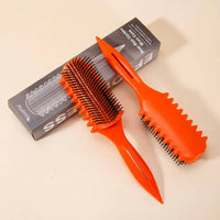 Detachable 9-Row Brush Easy to Clean Wave Defining Brush Professional Grade