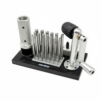Jewelry Wire Winder Easy to Operate Manual Coil Winding Machine Adjustable-Size Chuck Metal Wire Wrapping Machine for Crafting Space, Workshop