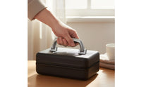 Luggage Pull Handle Zinc Alloy Construction Suitcase Replacement Handle Stable Structure Hardware Component for DIY Enthusiasts