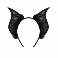 Winged Ear Headband Comfortable Fit Gothic Ear Headpiece Lightweight